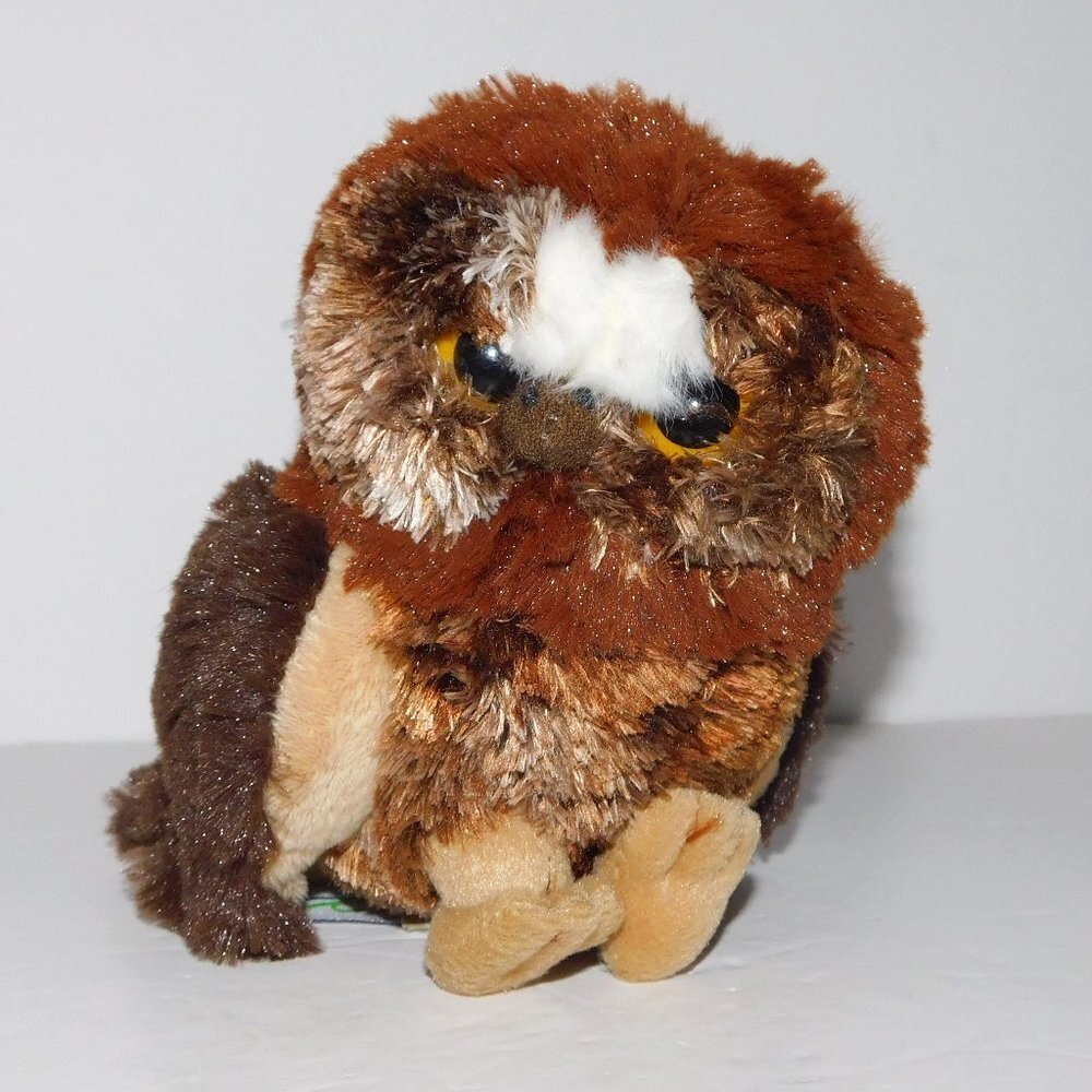 Brown OWL Spokescritter 2011 Telus KM International 5" Plush Stuffed